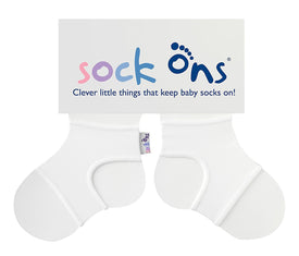 Sock Ons 12-18m White