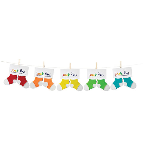 Image of Sock Ons Socks - 0-6 Months, White