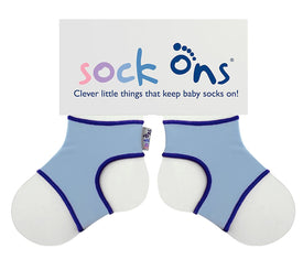 Sock Ons Socks - 6-12 Months, Blueberry