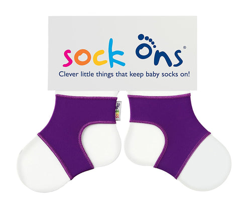 Image of Sock Ons Socks - 6-12 Months, Blueberry