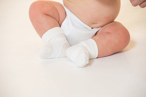Image of Sock Ons 12-18m White