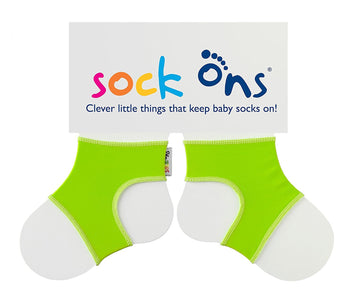 Sock Ons Socks - 0-6 Months, White